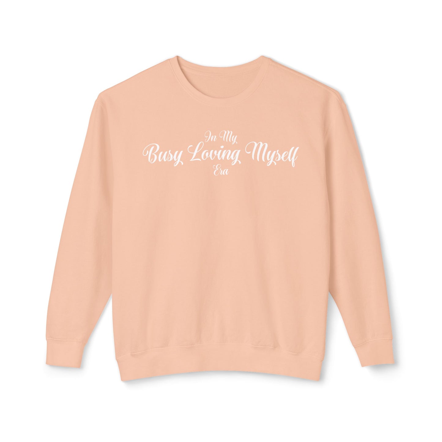 IN MY "BUSY LOVING MYSELF" ERA
