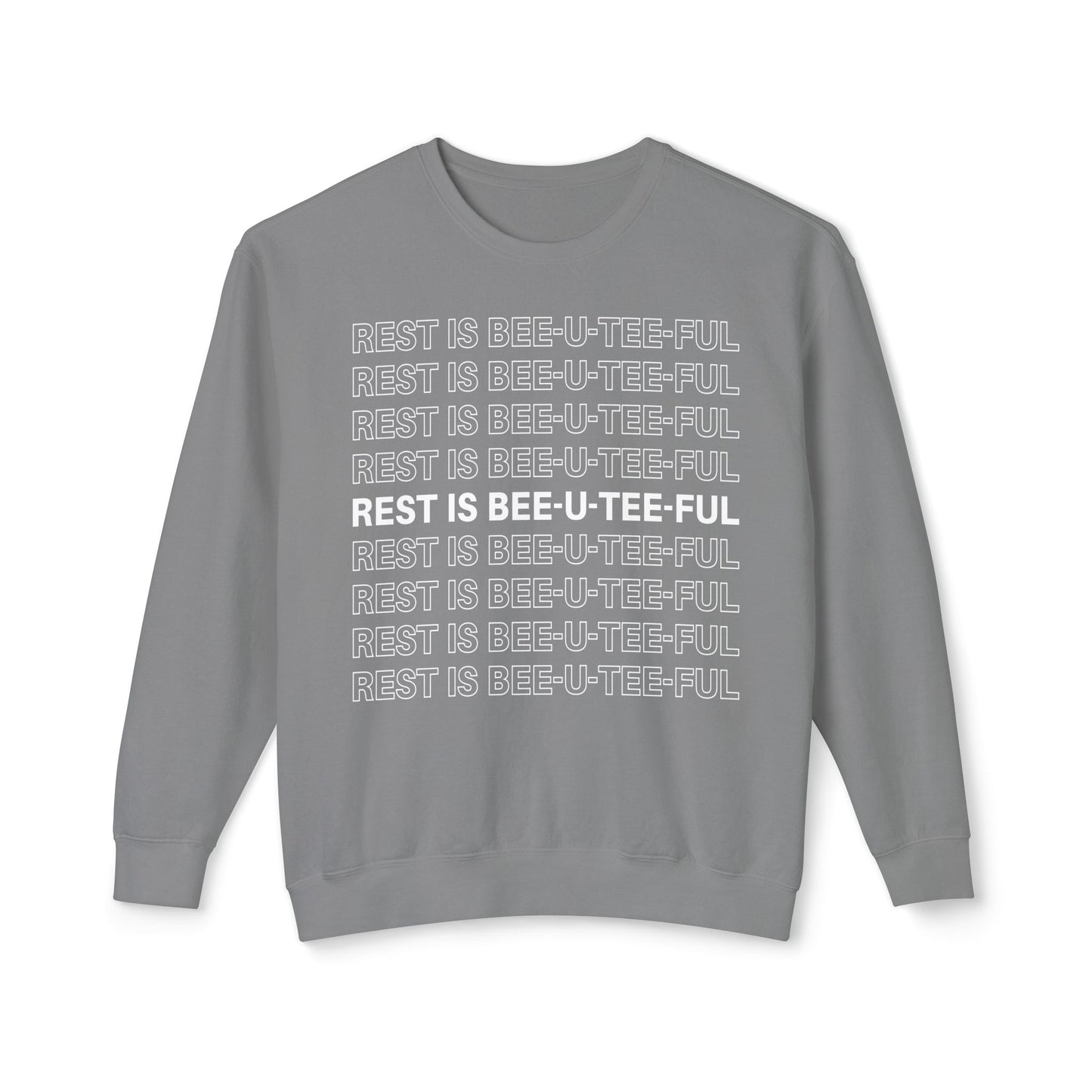REST IS BEE-U-TEE-FUL